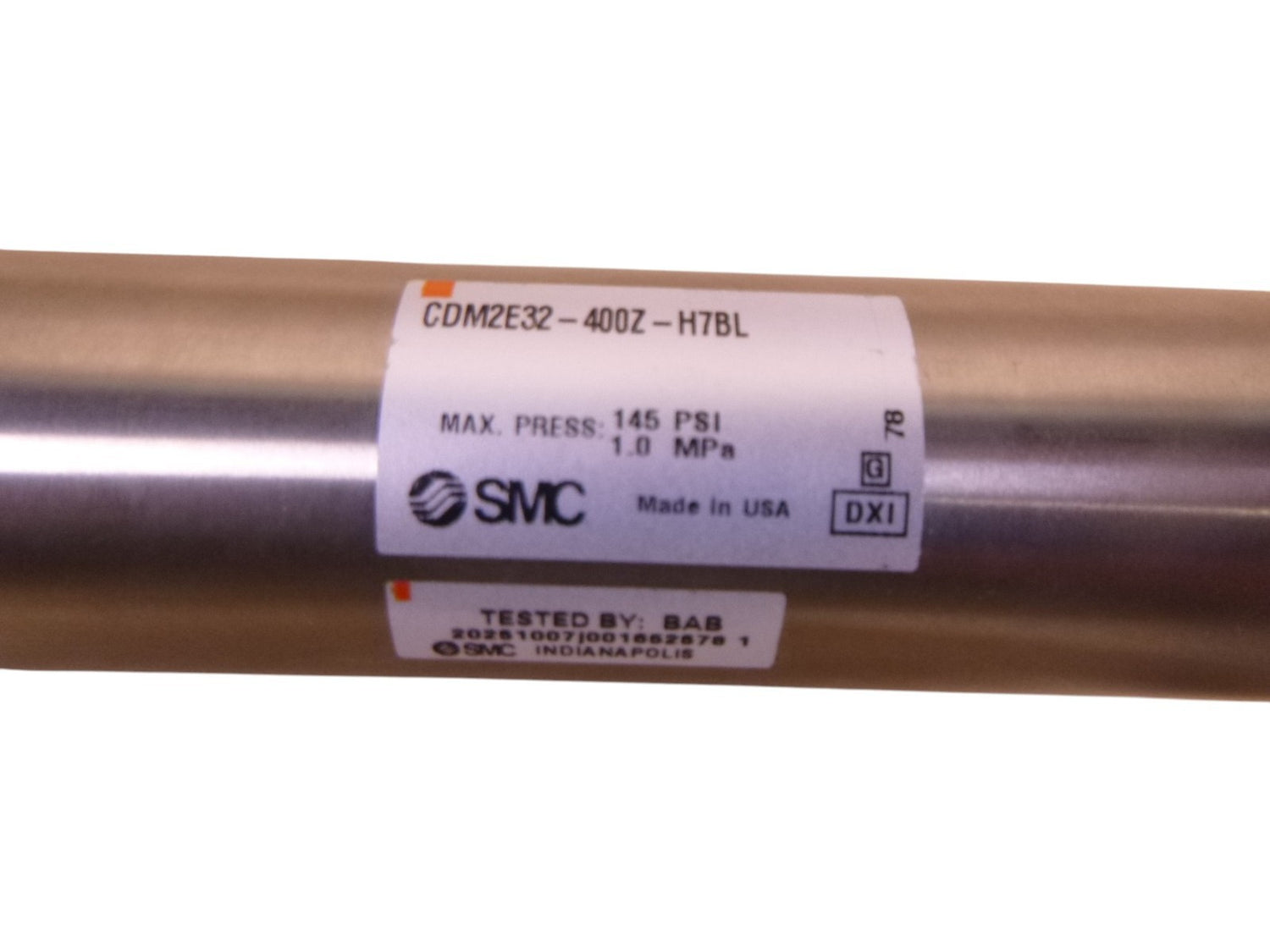 SMC CDM2E32-400Z-H7BL Air Pnuematic Cylinder 32mm Bore x 400mm Stroke , 145PSI | Industrial MRO Replacement Parts, Manufacturing Machine Parts &amp; Components, Heavy Equipment Parts Supplier