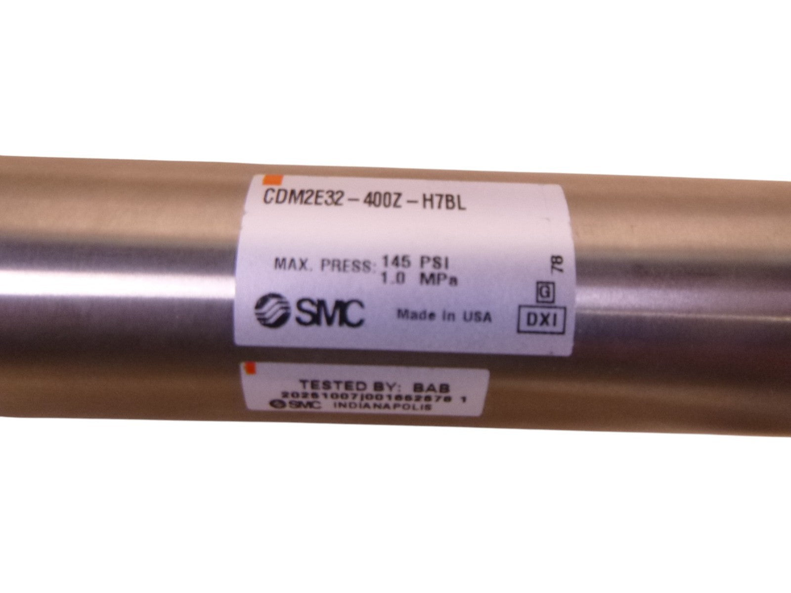 SMC CDM2E32-400Z-H7BL Air Pnuematic Cylinder 32mm Bore x 400mm Stroke , 145PSI | Industrial MRO Replacement Parts, Manufacturing Machine Parts &amp; Components, Heavy Equipment Parts Supplier