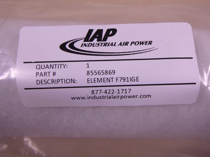 Filter 85565869 for Ingersoll Rand Air Compressor F791IGE