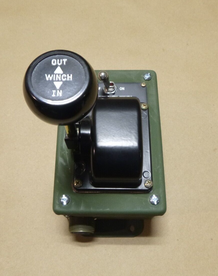 USGI M977 Hemtt Right Side Remote Winch Control 1437940U, 2590-01-217-8317 | Replacement Truck Parts, Trailer Accessories, Automobile Supplies, Car Parts &amp; Accessories
