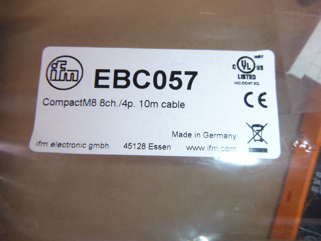 IFM EBC057 8-Port PNP Wiring Block | Electrical MRO Replacement Parts &amp; Components and Commercial Electrical Supplies Company