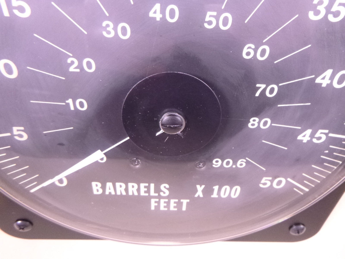 4981P1100-28F DB-16 Scale Meter 0-50 Feet, 0-90.6 Barrels x100 6625-01-302-0738