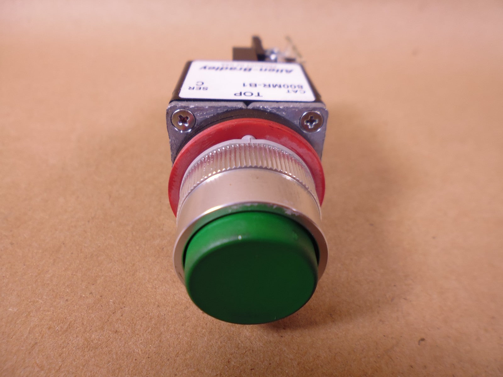 Allen Bradley 800MR-B1 Push Button 800MRB1 , SER C | Electrical MRO Replacement Parts &amp; Components and Commercial Electrical Supplies Company