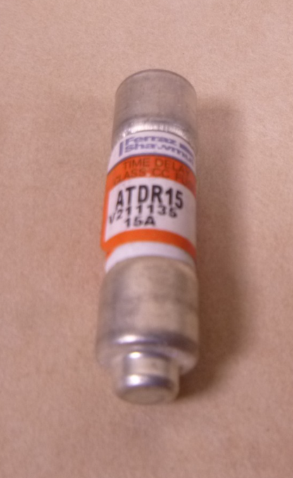 (LOT OF 12) Ferraz Shawmut Fuses (6) ATDR15 15A &amp; (6) ATQR2-1/2 2-1/2A | Electrical MRO Replacement Parts &amp; Components and Commercial Electrical Supplies Company