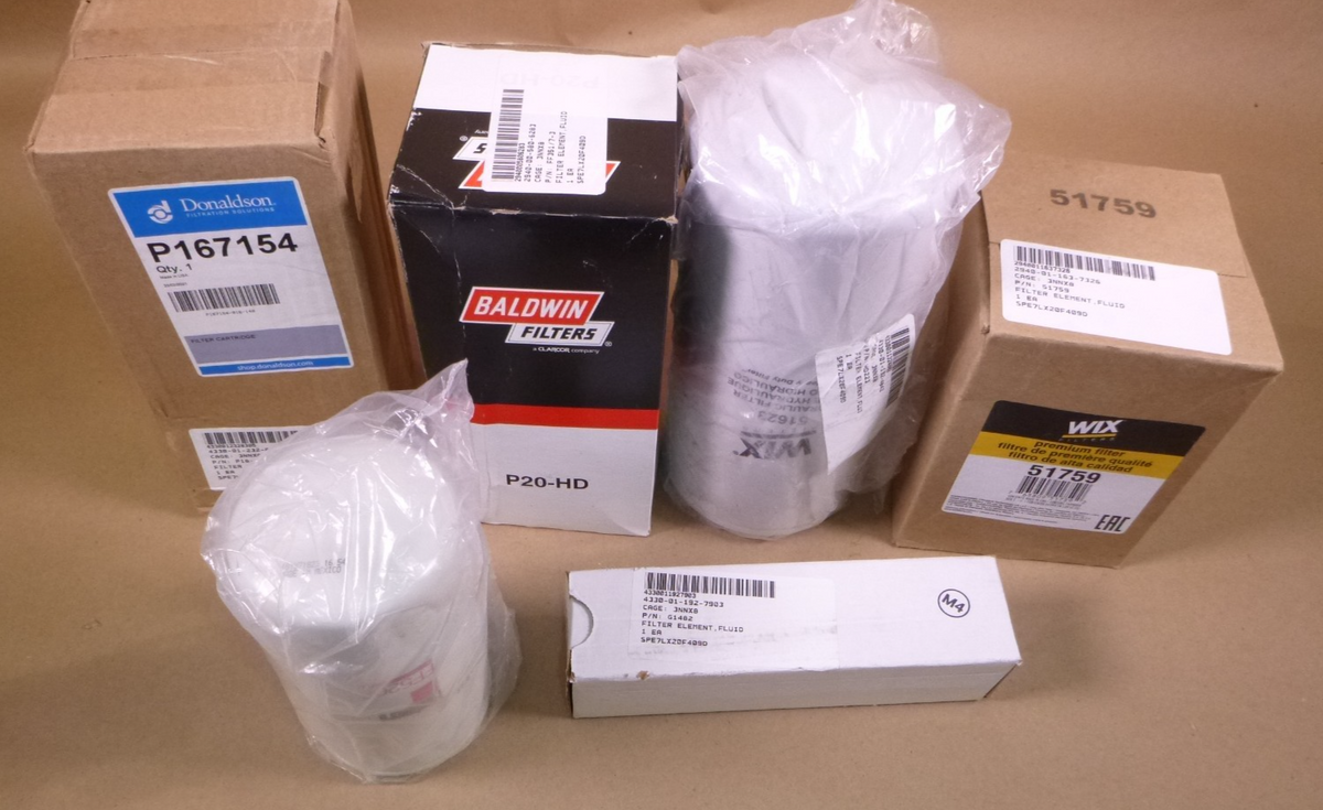 USGI M984A1 HEMTT Wrecker Semiannual Service Kit 2530-01-496-2839, 2590LTST-0016 | Industrial Tractor Parts Supplier and Surplus Tractor Parts &amp; Accessories