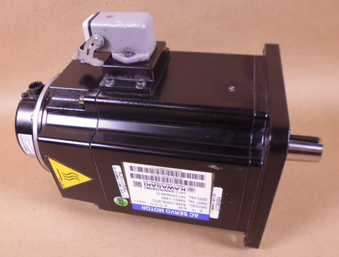 Kawasaki R2AA13200LCP2S ID 50601-1460 AC Servo Motor + PA035-017BC10S ENCODER *UNTESTED* | Industrial Electric Motors, Pumps & Parts