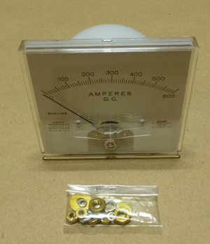 HOYT 2035-108892-2 USA AMMETER 600 DC , 535162-306 , 6625-00-197-6389