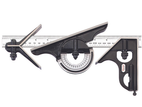 C434ME-300 Starrett 300 and 11-3/4" Combination Set with Square | Industrial MRO Tools and Replacement Industrial Equipment Components