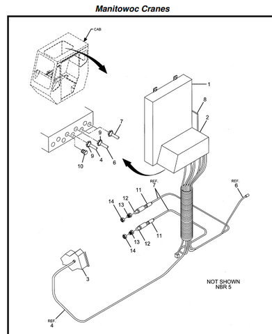 OEM Manitowoc 7296000004 Vapor Control Corrosion Inhibitor For LMI Boom Crane | Industrial Tractor Parts Supplier and Surplus Tractor Parts & Accessories
