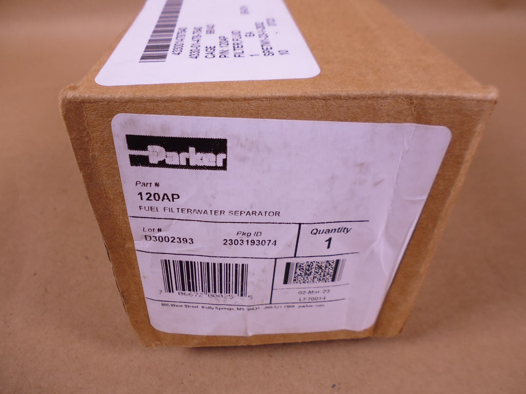 Parker 120AP Fuel Filter Water Separator R12S *Missing Plastic Bowl* | Replacement Truck Parts, Trailer Accessories, Automobile Supplies, Car Parts & Accessories