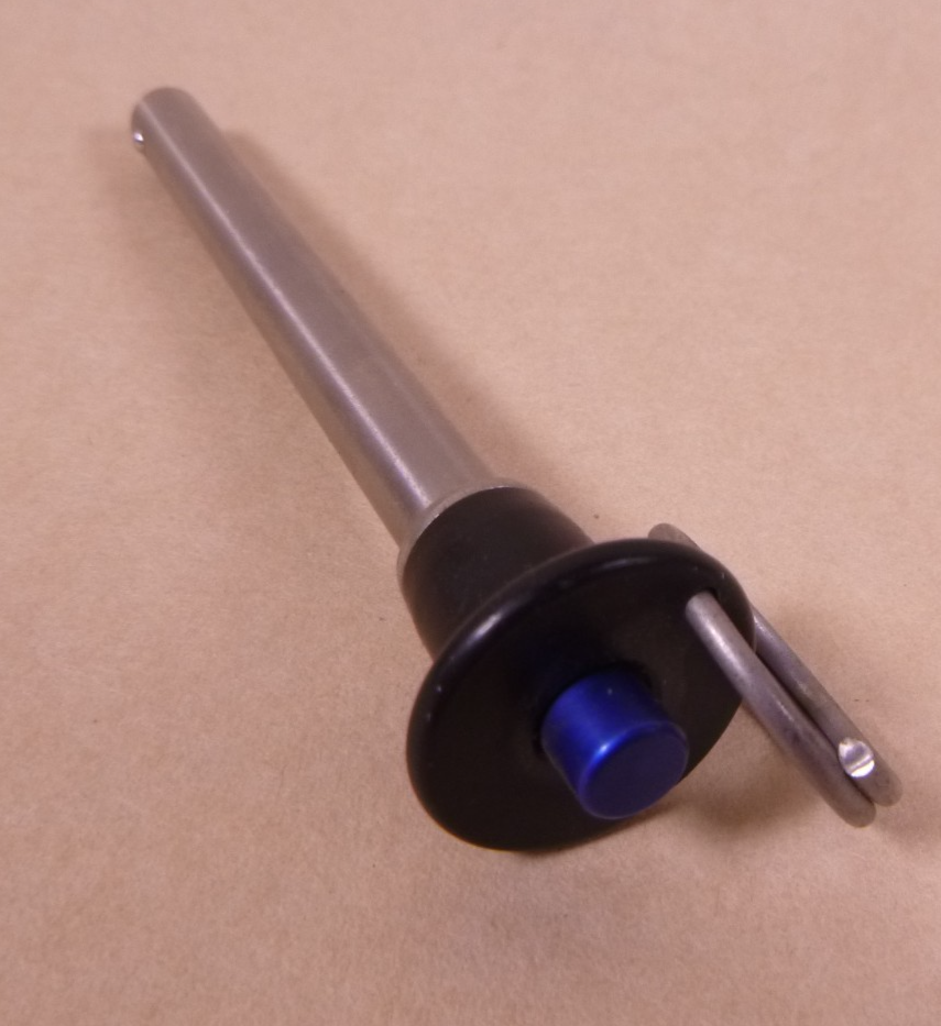 3/8" Shank x 3-1/2" Grip Length 17-4 Stainless Ball Lock Quick Release Pin USA | Industrial Replacement Nuts &amp; Bolts Distributor and Machinery Screws &amp; Fasteners Supply