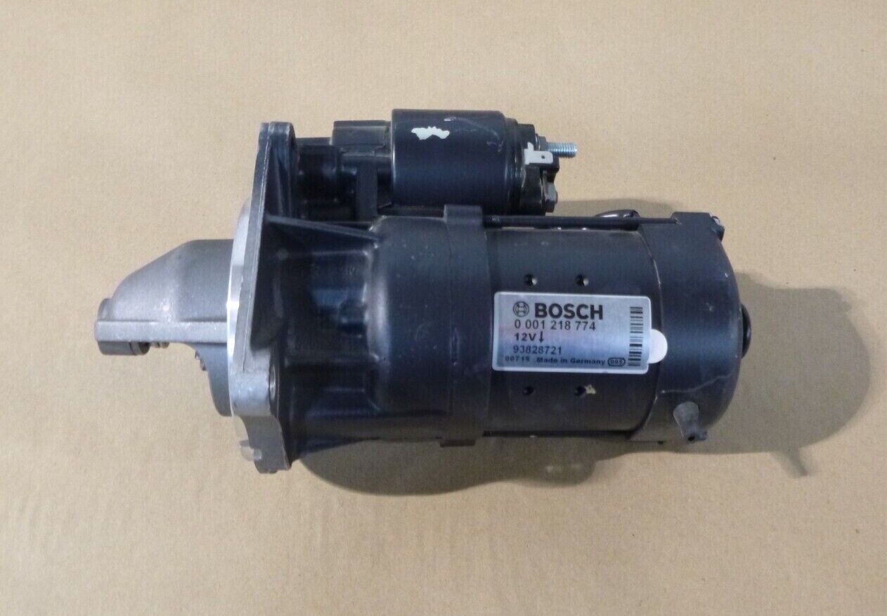 Genuine Bosch 12V 9T Starter 0-001-218-174, 0-001-218-774 Iveco P/N 93828721 | Replacement Truck Parts, Trailer Accessories, Automobile Supplies, Car Parts &amp; Accessories