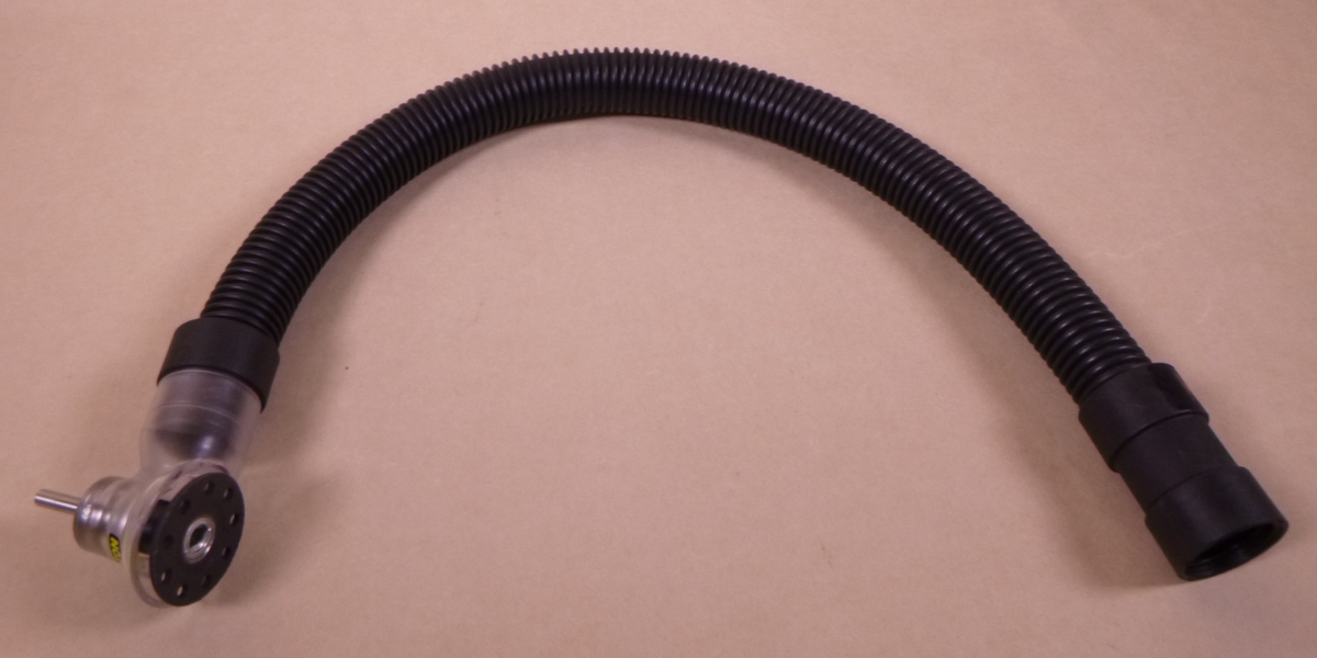 Clayton Clear Revolution Abrasive Disc Grinding Wheel Sander Shroud Hose , 2"
