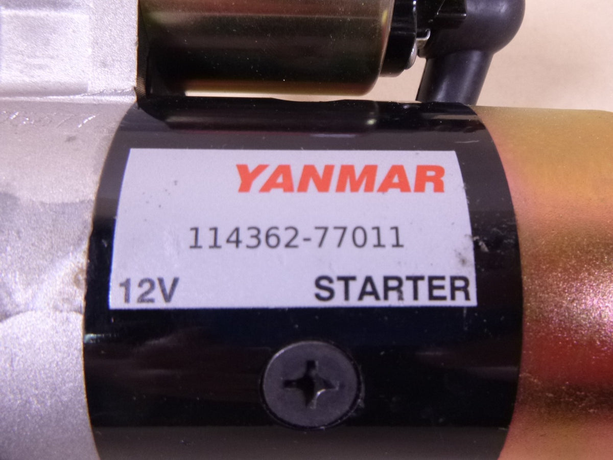 OEM Genuine Yanmar 114362-77011 12V Starter GA220 GA330 GA340 L35 L40 L48 L60 | Replacement Truck Parts, Trailer Accessories, Automobile Supplies, Car Parts &amp; Accessories