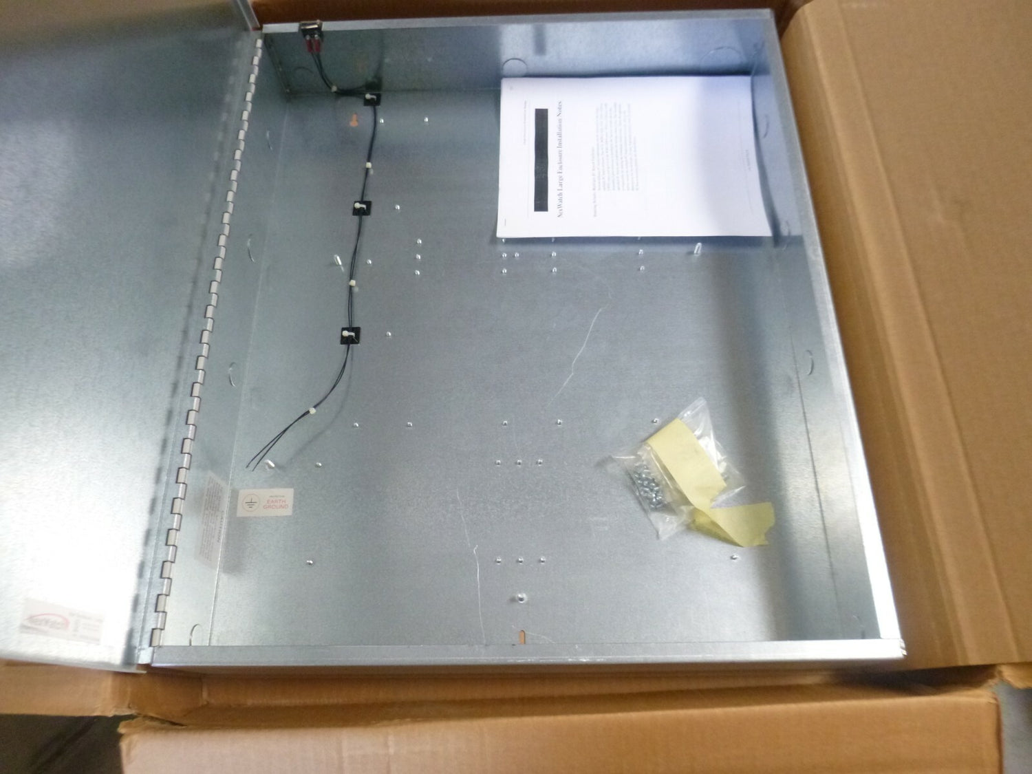 Honeywell Star Series Enclosure 4" x 21" x 25" w/ Key, Alarm Controller Cabinet | Industrial MRO Replacement Parts, Manufacturing Machine Parts &amp; Components, Heavy Equipment Parts Supplier