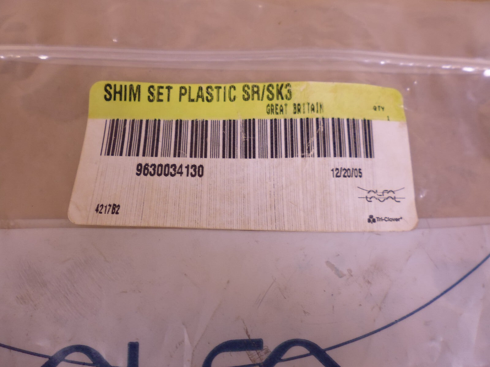 OEM Alfa Laval 9630034130 Shim Set SR3 SK3 For SRU-3 Pump (Not For ATEX) | Industrial Electric Motors, Pumps &amp; Parts