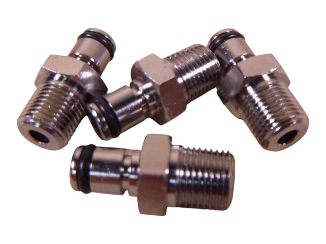(4 Pack) CPC MC2402 Male Thread Coupling Insert 1/8" NPT , MC Series