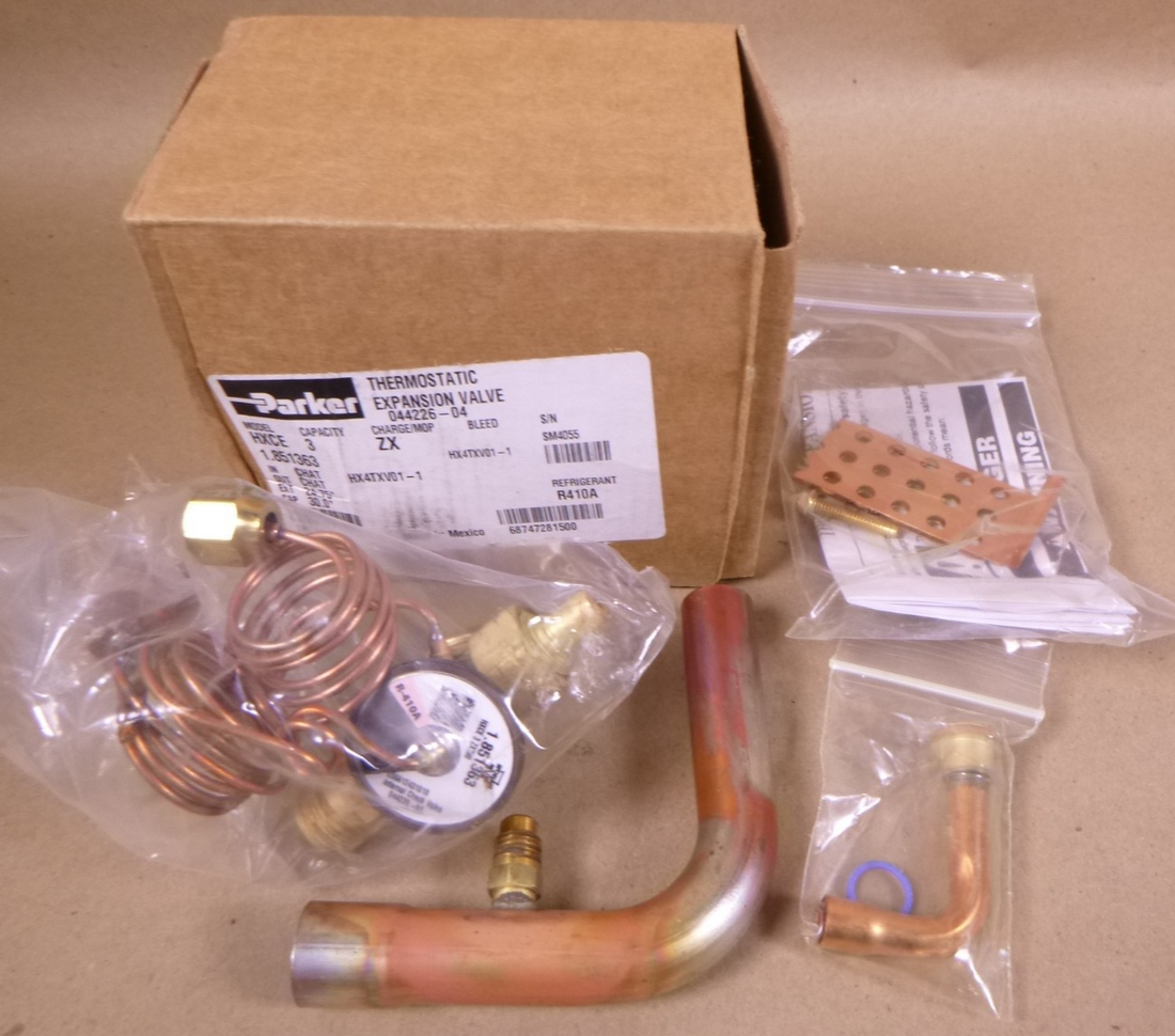 H4TXV01 TXV Kit Allied Parker 1.851363 Expansion Valve HXCE3ZX200 | Electrical MRO Replacement Parts &amp; Components and Commercial Electrical Supplies Company