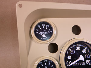 M998 Humvee Instrument Panel With 5 Gauge Set Tan 12338466, 2540-01-185-6117 | Genuine HMMWV Replacement Parts and Military Surplus Humvee Parts & Accessories