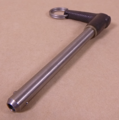 3/8" Shank x 3-1/2" Grip Length L Hdl Stainless Quick Release Pin Avibank USA | Industrial Replacement Nuts &amp; Bolts Distributor and Machinery Screws &amp; Fasteners Supply