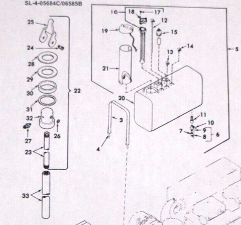 USGI MEP802, 803, 804 TQG Fuel Tank Strainer Clamp 13200E6363, 3740-00-902-1481 | Genuine MEP Generator Replacement Parts and Military Surplus Generator Parts