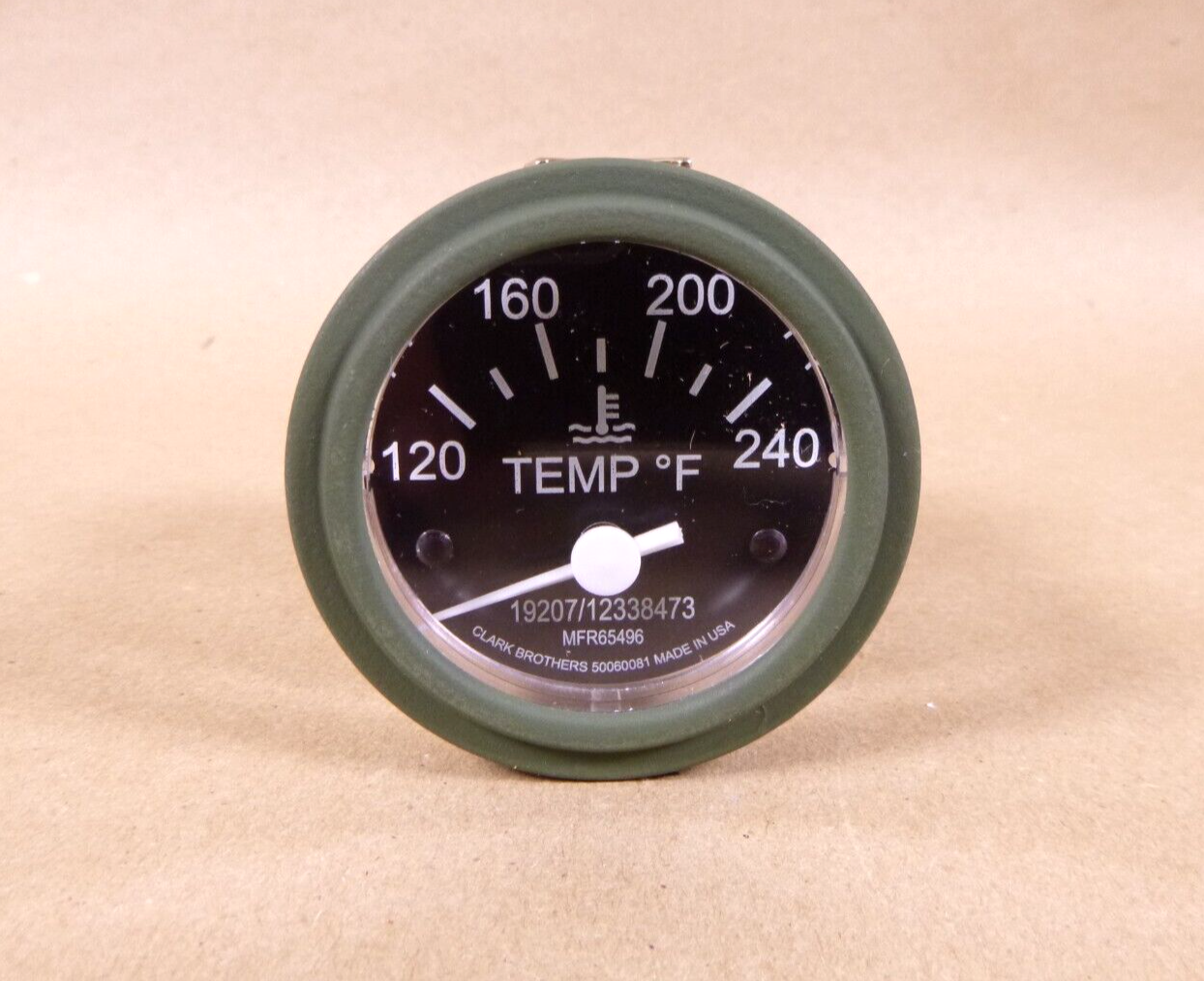 USGI M998 M939 FMTV Temperature Gauge 12338473, 6685-01-180-9037, Clark Bros USA | Genuine HMMWV Replacement Parts and Military Surplus Humvee Parts &amp; Accessories