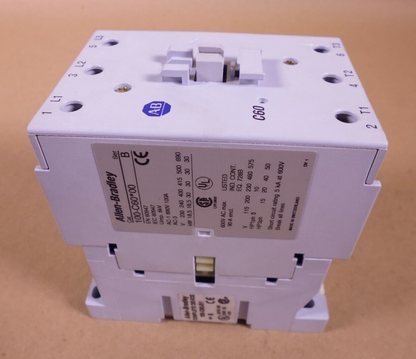 Allen Bradley 100-C60J01 Contactor 24V, 60HZ , 3 Pole, 1 N.C. Aux Cont, Ser B | Electrical MRO Replacement Parts &amp; Components and Commercial Electrical Supplies Company