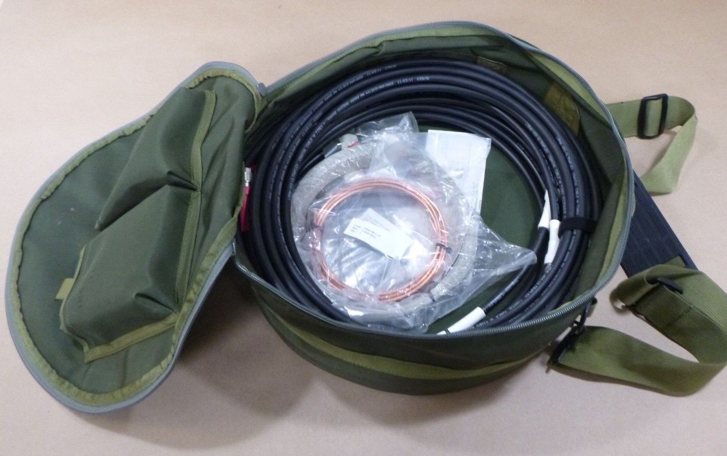 HARRIS 12006-3021-01 CABLE EXTENSION BAG FOR RF-300M-V211 AN/TRC-227(V)1 | Industrial MRO Tools and Replacement Industrial Equipment Components