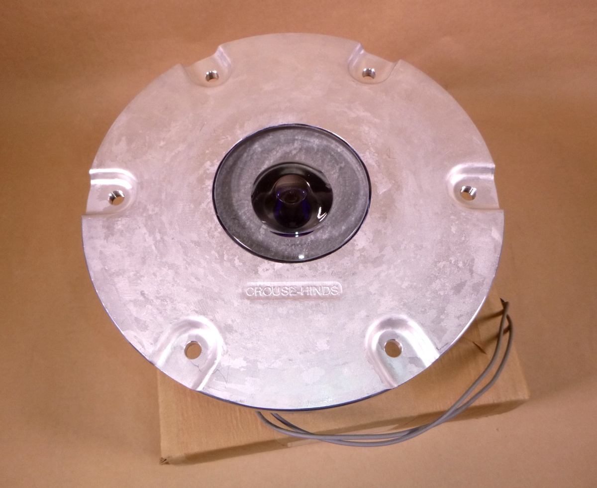 Crouse Hinds Blue Taxiway Omni-directional Light L-852T, 12 Inch, 10.25 B.C.