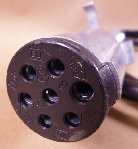 6FT. Trailer Cable Wiring Extension Cord w/ Phillips 15-730 7-Pin To 7-Pin Plug | Replacement Truck Parts, Trailer Accessories, Automobile Supplies, Car Parts & Accessories