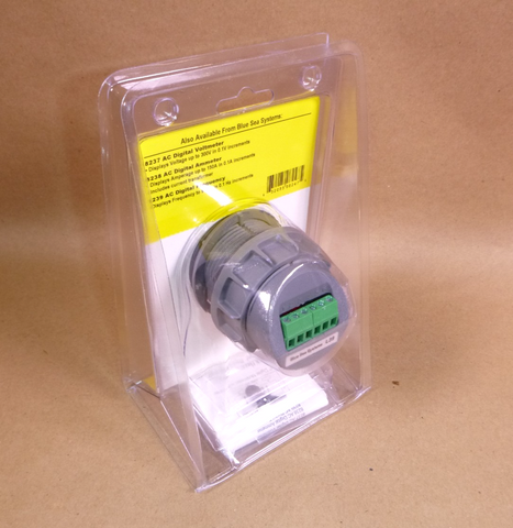 Blue Sea 8247 AC Digital Multimeter w/ Alarm Spin On Surface Flush Mount Marine