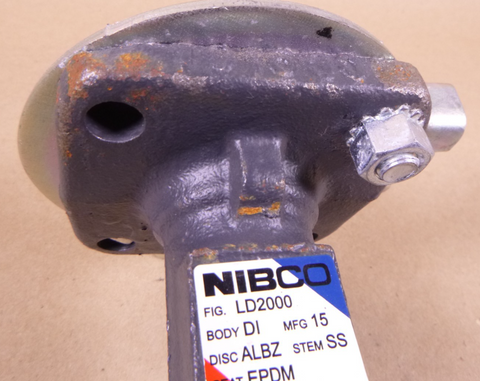 Nibco 2-1/2" LD2000 Series DI EPDM Butterfly Valve With Lever | Industrial MRO Replacement Parts, Manufacturing Machine Parts & Components, Heavy Equipment Parts Supplier