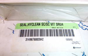 3149676002042 Alpha Laval Hyclean Seal Kit SC/SC VIT SRU4 (31496-7600-2042)
