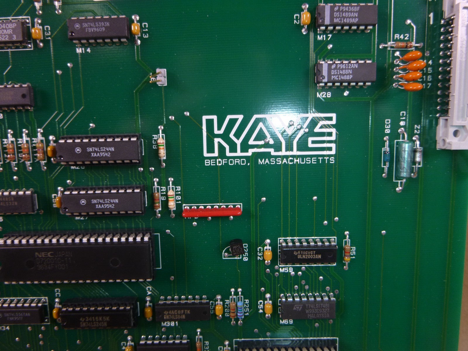Kaye Instruments Print Control Circuit Board B0909-1 Rev C / U0909-1 | Electrical MRO Replacement Parts &amp; Components and Commercial Electrical Supplies Company