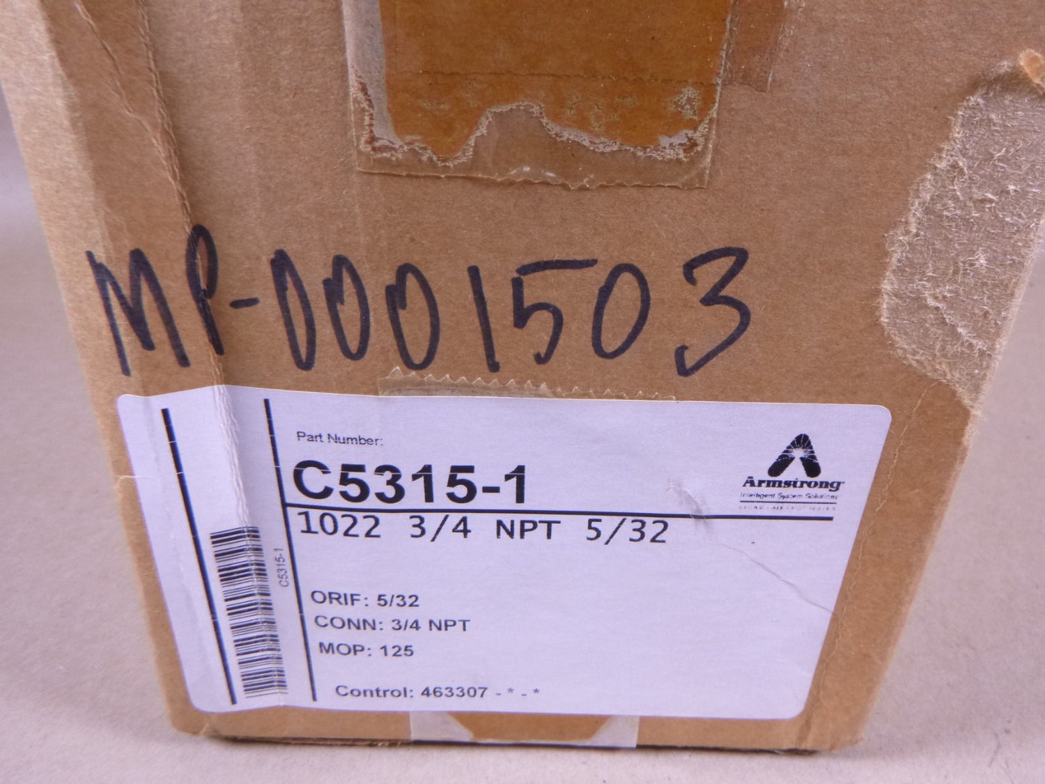 C5315-1 Armstrong Steam Trap Model 1022 Stainless 604PSI/125PSI 3/4" NPT | Industrial MRO Replacement Parts, Manufacturing Machine Parts &amp; Components, Heavy Equipment Parts Supplier
