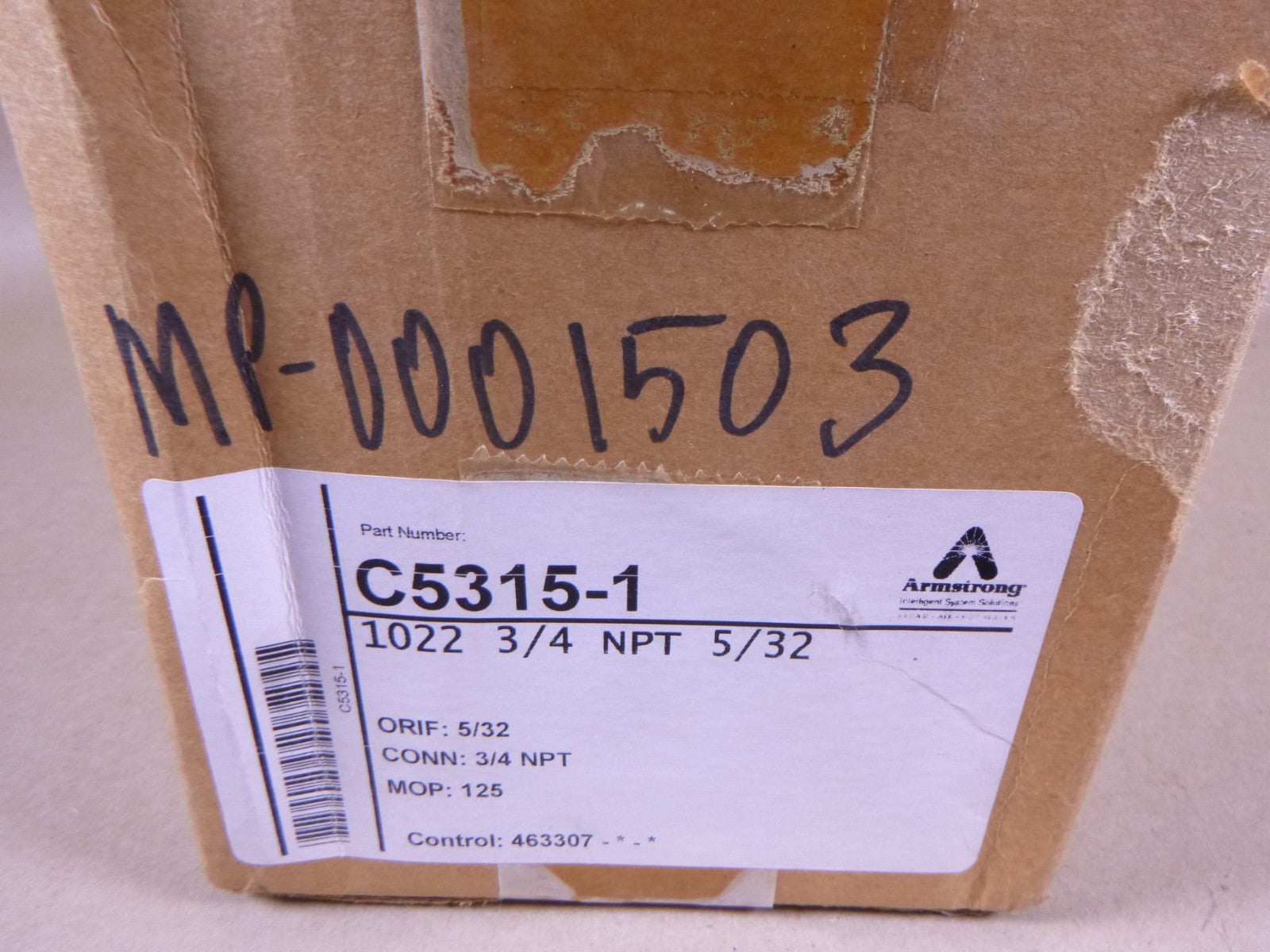 C5315-1 Armstrong Steam Trap Model 1022 Stainless 604PSI/125PSI 3/4" NPT | Industrial MRO Replacement Parts, Manufacturing Machine Parts &amp; Components, Heavy Equipment Parts Supplier