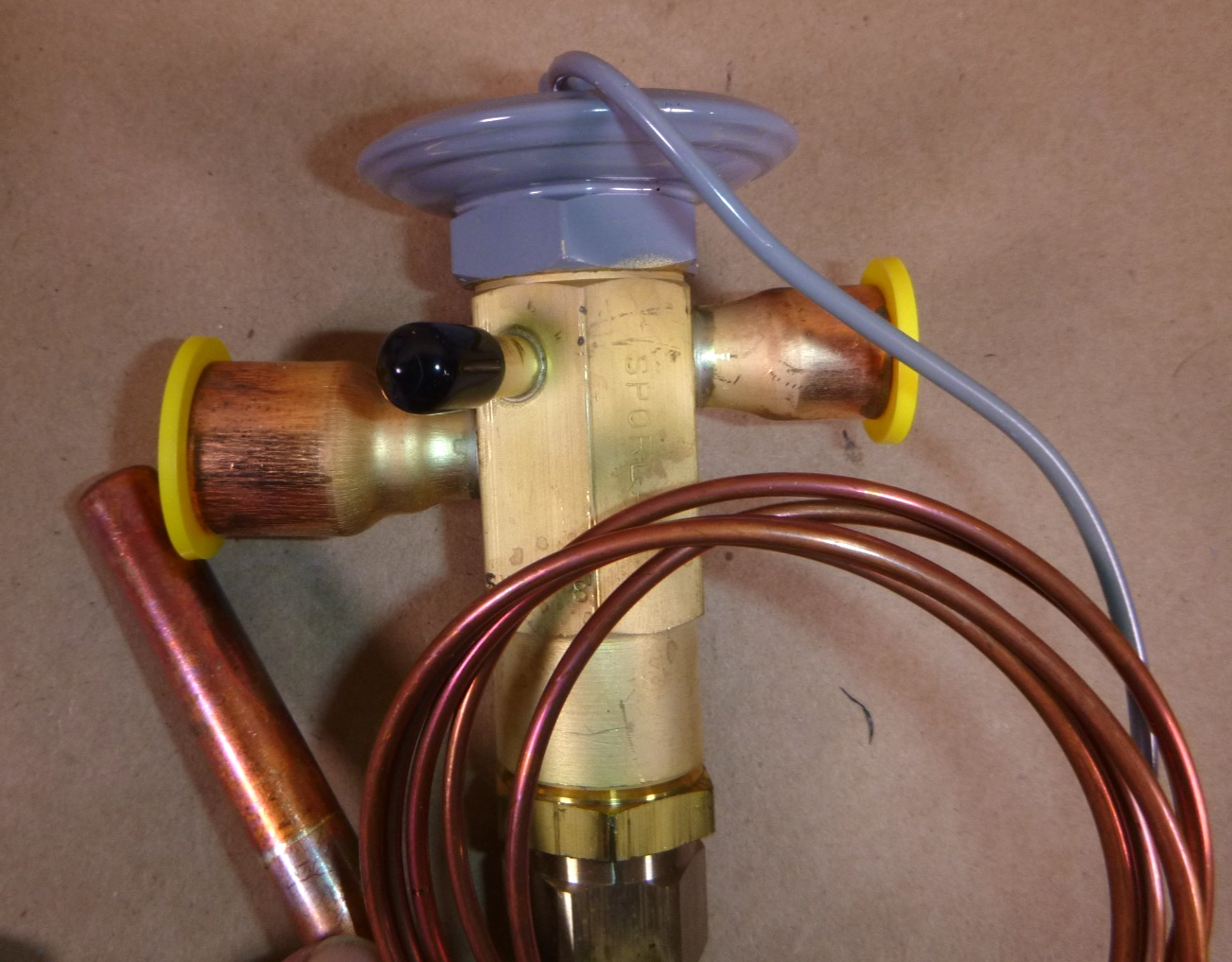 129852 Sporlan 8 Ton Thermostatic Expansion Valve R-22 / R-407C, SVE-8-CP100