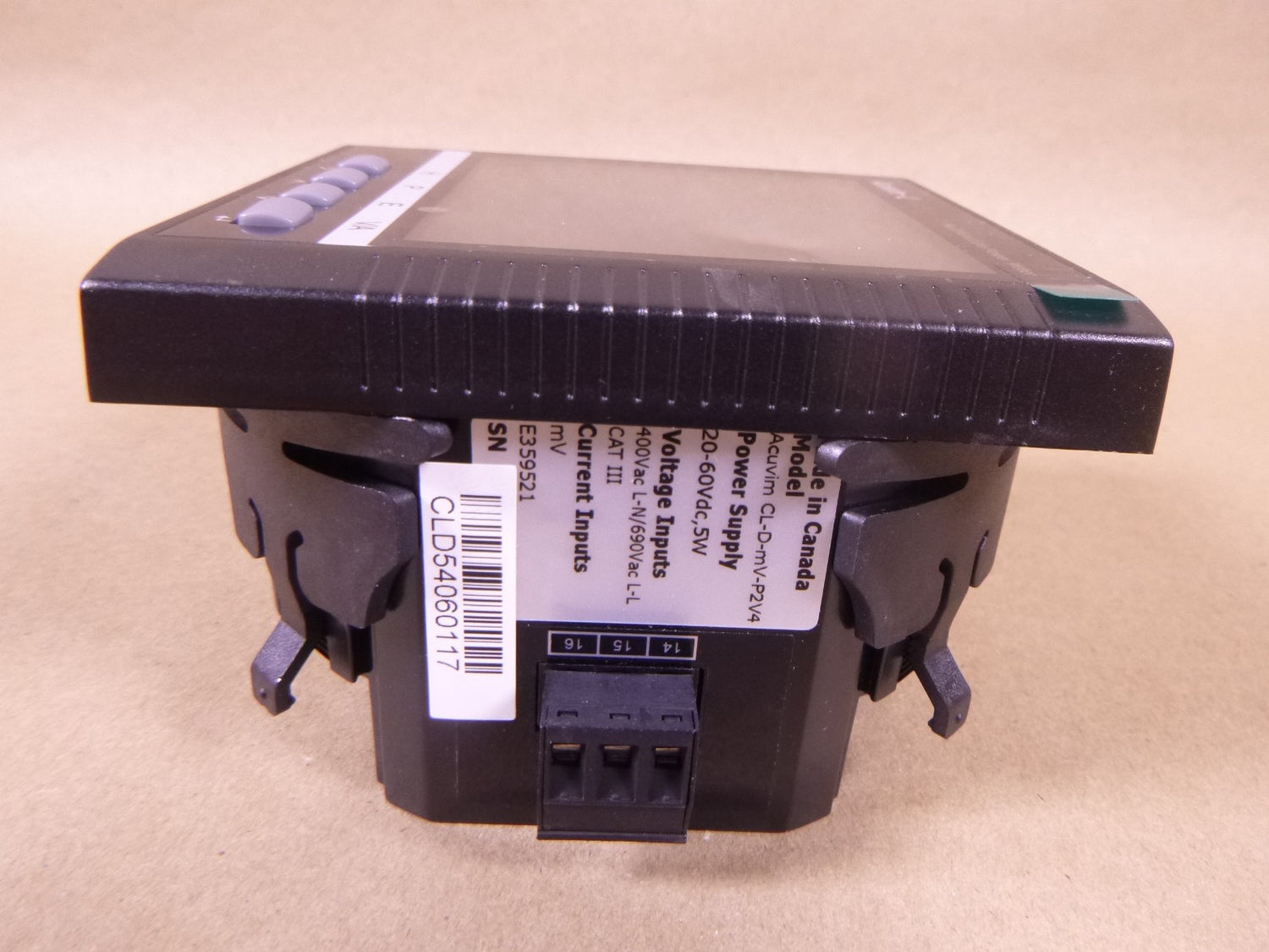 Accuenergy Acuvim CL-D-mV-P2V4 Power &amp; Energy Meter 20-60Vdc 5W mV RS485 | Electrical MRO Replacement Parts &amp; Components and Commercial Electrical Supplies Company