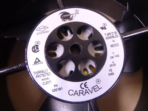 Comair Rotron CLE3T2 020191 254mm x 89mm Axial Fan, 230VAC, 50/60Hz, .24/.25A | Electrical MRO Replacement Parts & Components and Commercial Electrical Supplies Company