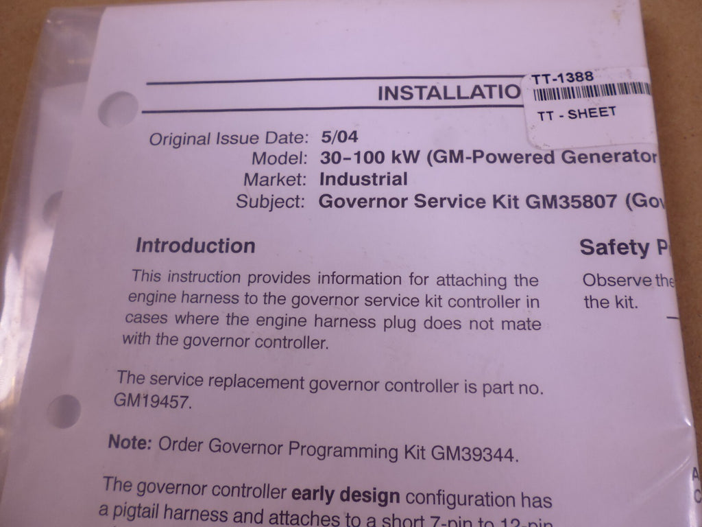 Woodward DPG-2155-002 Governor Kohler GM35807 Replacement Kit GM19457 | Replacement Truck Parts, Trailer Accessories, Automobile Supplies, Car Parts & Accessories