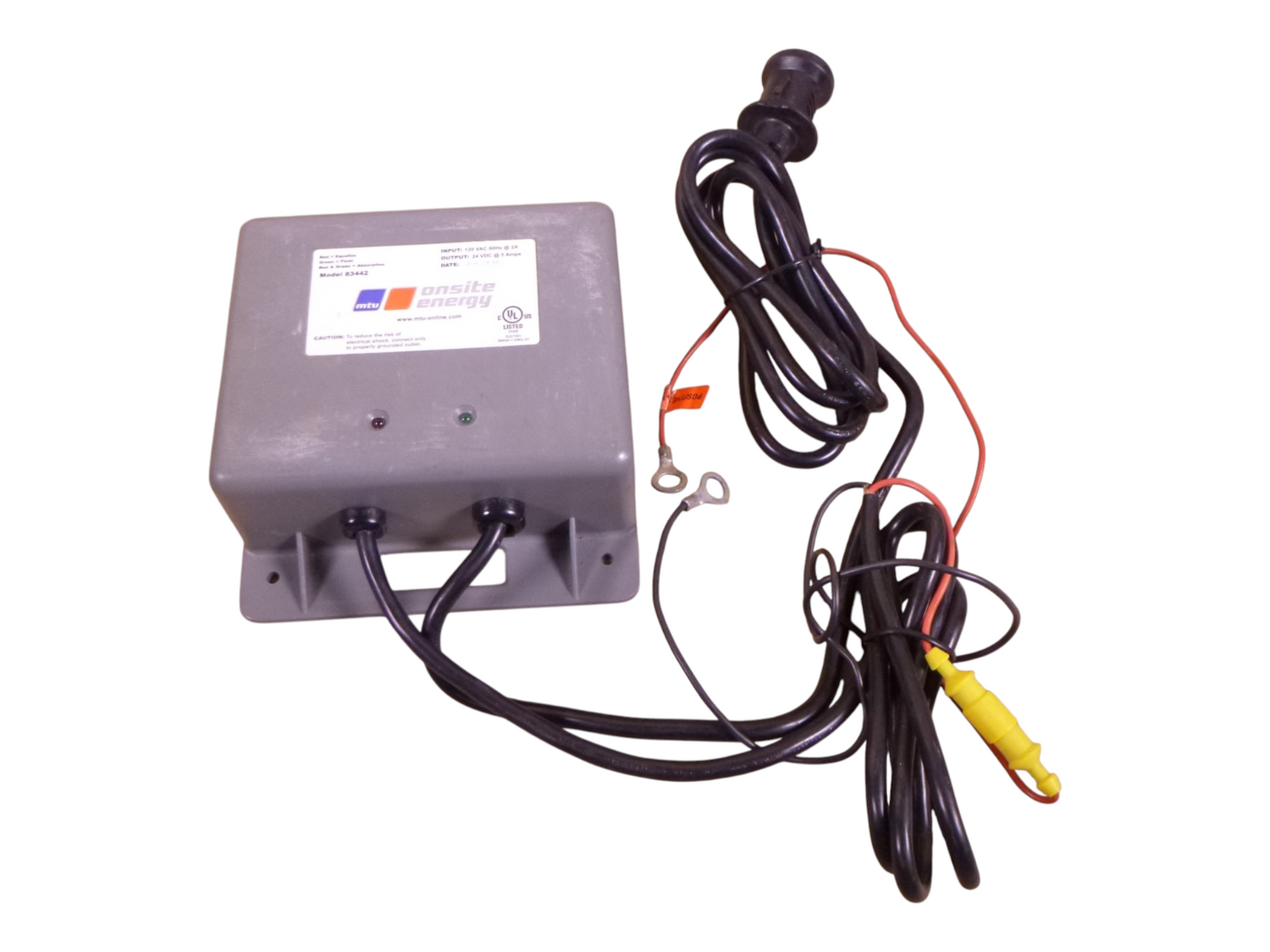 MTU 83442 Onsite Energy Battery Charger , 24VDC @ 5Amp, 120VAC @ 2Amp Genuine
