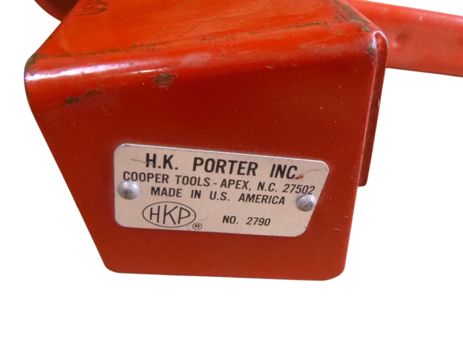 USED HK Porter Cooper 2790 Slotted Angle Shear Manual Cutter 3" Cutter x 38" Long | Industrial MRO Tools and Replacement Industrial Equipment Components