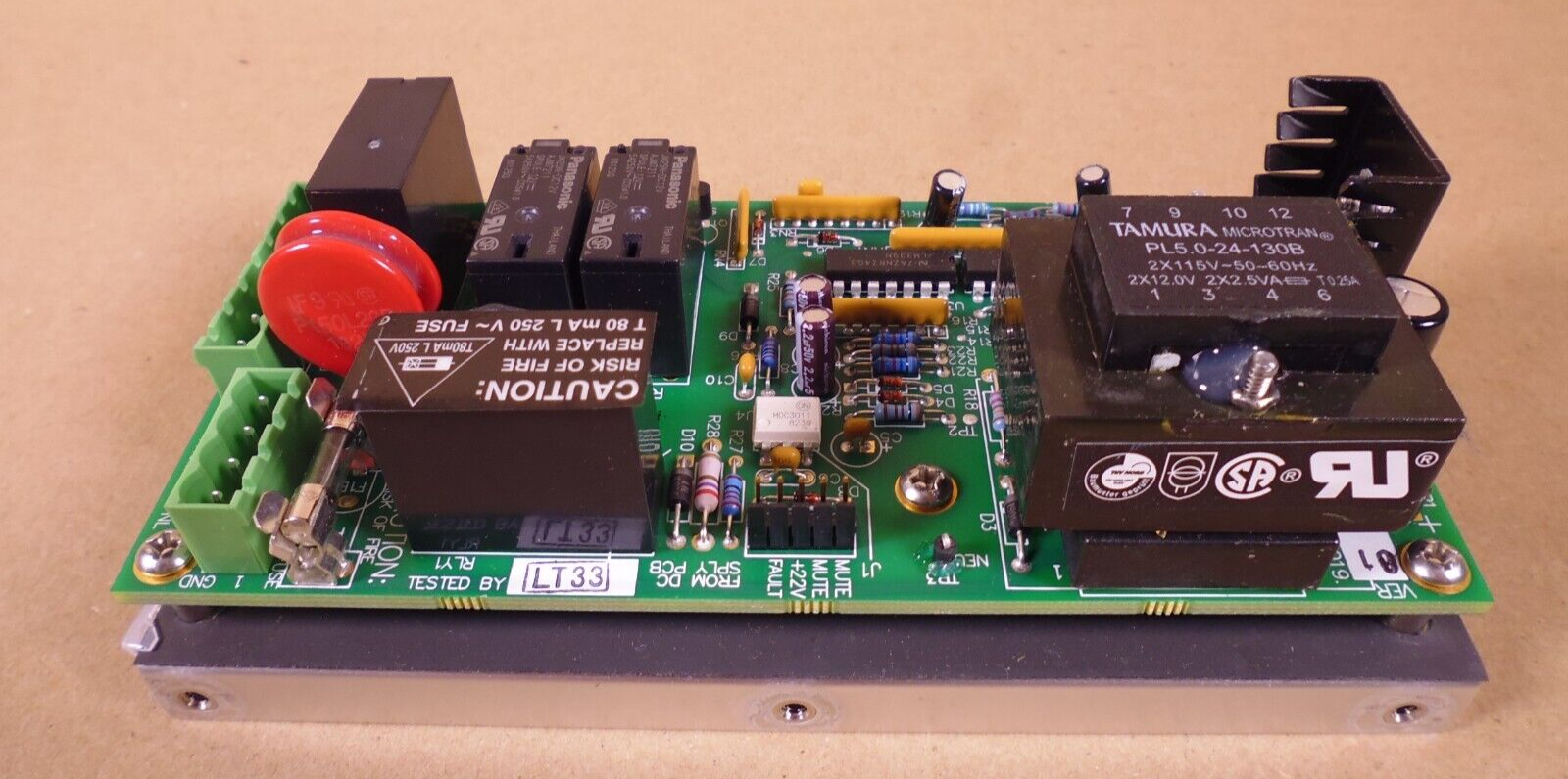 Meyer Sound 40.033.019.01 Mains PCBA For HP, MP, MPW, and LYON Amplifiers | Electrical MRO Replacement Parts &amp; Components and Commercial Electrical Supplies Company