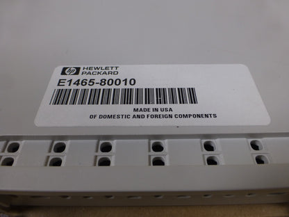 HP E1465A 16x16 Relay Matrix Switch USA , E1465-80010 | Electrical MRO Replacement Parts &amp; Components and Commercial Electrical Supplies Company