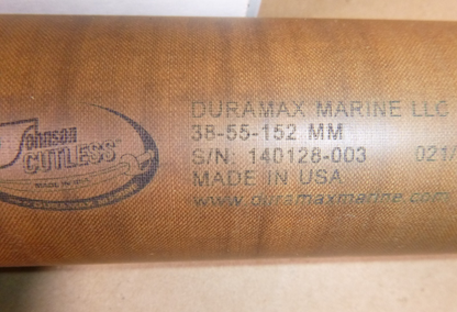 Johnson 870385700 Duramax Marine Cutless Bearing 38mm ID x 55mm OD x 152mm Long | Industrial MRO Replacement Parts, Manufacturing Machine Parts &amp; Components, Heavy Equipment Parts Supplier