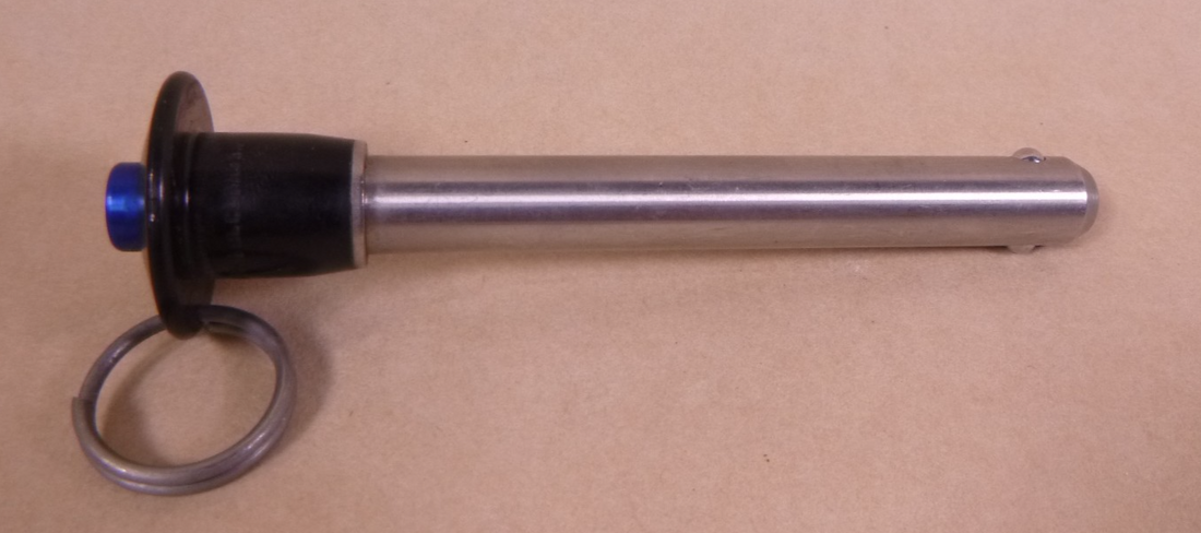 1/2" Shank x 3-1/2" Grip Length 17-4 Stainless Ball Lock Quick Release Pin USA