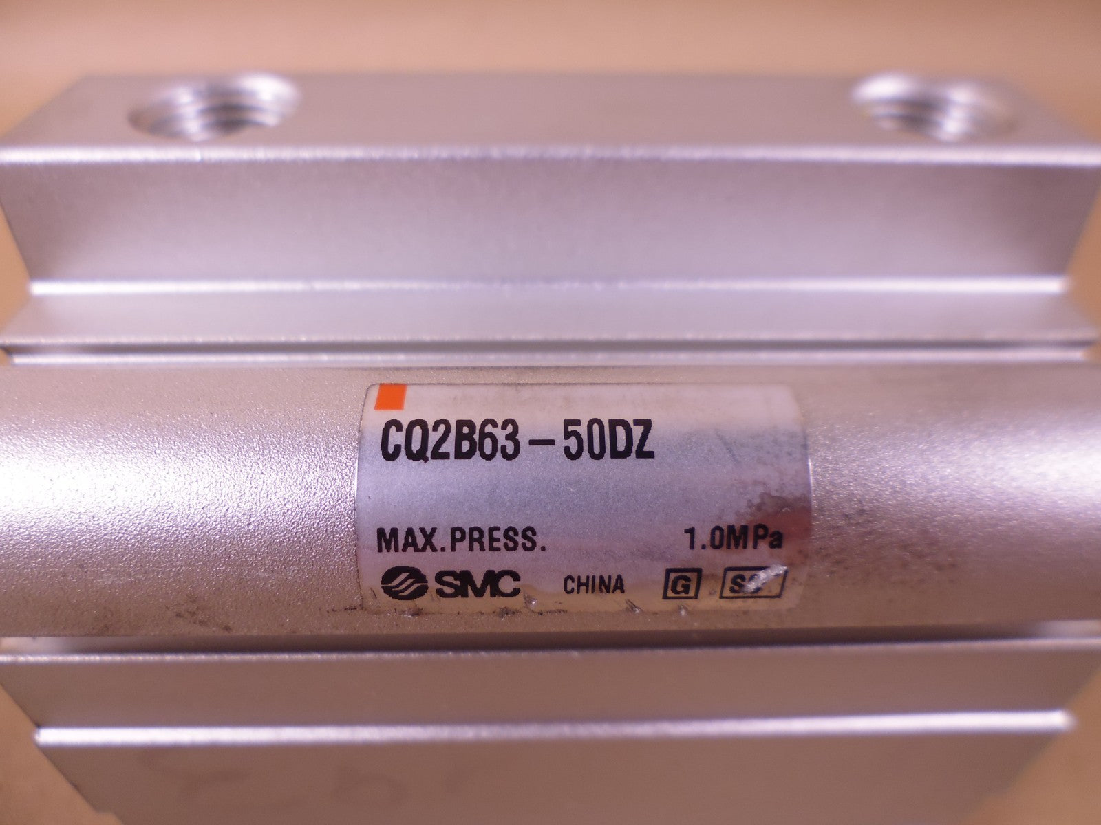 SMC CQ2B63-50DZ Compact Cylinder Double Acting 1.0MPa | Industrial MRO Replacement Parts, Manufacturing Machine Parts &amp; Components, Heavy Equipment Parts Supplier