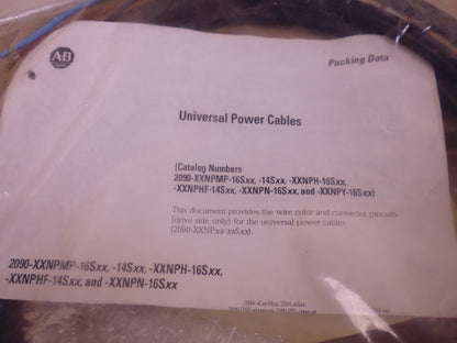Allen-Bradley 2090-XXNPMP-14S03 Series A Power Cable 600V | Electrical MRO Replacement Parts &amp; Components and Commercial Electrical Supplies Company