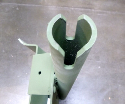 USGI M939 Spare Wheel Carrier Hoist Support Bracket 12256249, 2590-01-091-1620 | Genuine M35 Military Truck Parts and M939 Cargo Truck Surplus Parts
