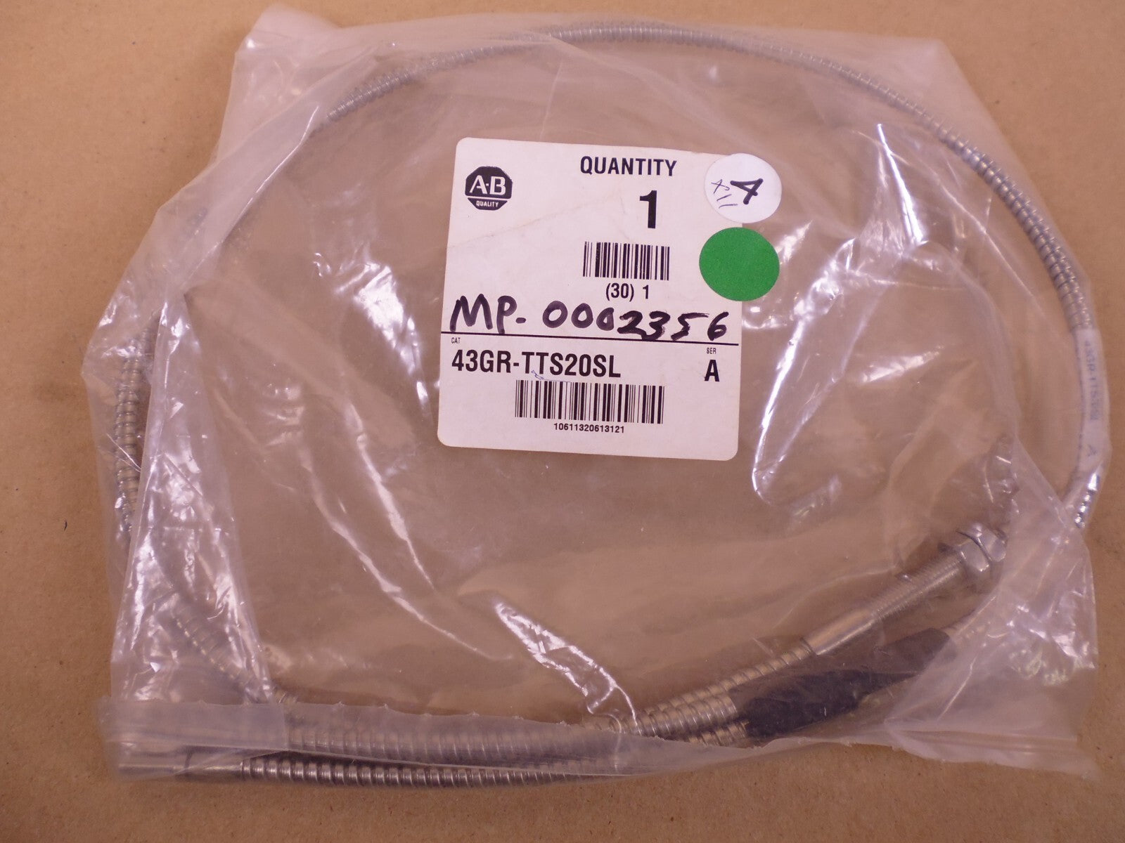 Allen Bradley 43GR-TTS20SL Series A Glass Fiber Optic Cable | Electrical MRO Replacement Parts &amp; Components and Commercial Electrical Supplies Company